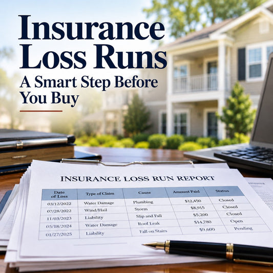 Buying Investment Property? Ask for the Insurance Loss Runs
